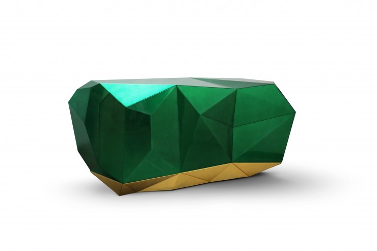 diamond emerald 02 740x493 Boca do Lobo   Exclusive Design in Milan Design Week 2013